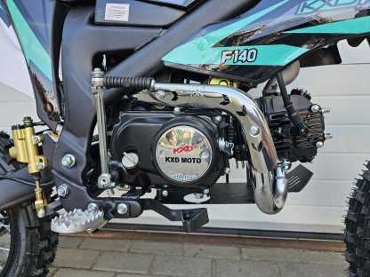 dirtbike pitbike 140 ccm KXD 612 - tyrkys (el.start)