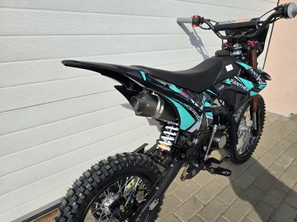 dirtbike pitbike 140ccm KXD 609  17/14 - tyrkys (el. start)