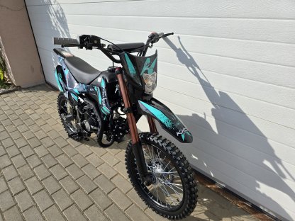 dirtbike pitbike 140ccm KXD 609  17/14 - tyrkys (el. start)