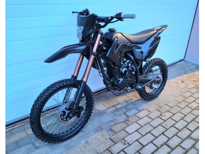 dirtbike pitbike 150 ccm KXD 613 19/16 4T - černá (el.start)