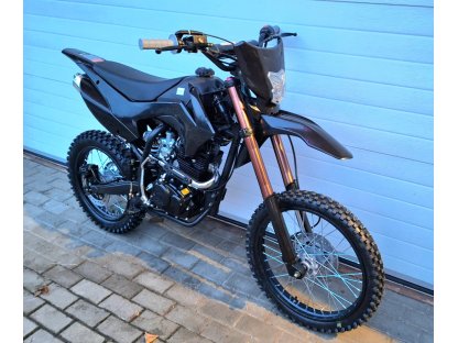 dirtbike pitbike 150 ccm KXD 613 19/16 4T - černá (el.start)