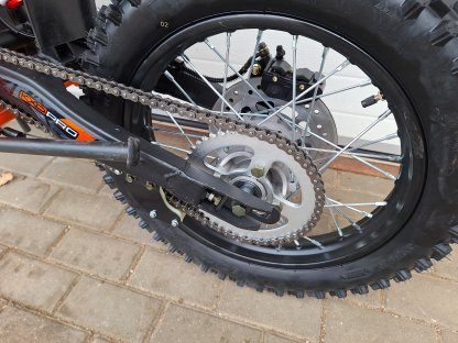 dirtbike pitbike 150 ccm KXD 613 19/16 4T - oranžová (el.start)