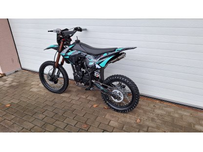 dirtbike pitbike 150 ccm KXD 613 19/16 4T - tyrkys (el.start)