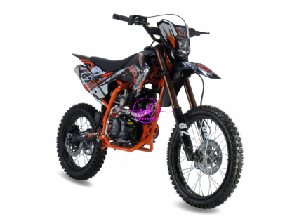 dirtbike pitbike 150 ccm KXD 613 19/16 4T - zelená (el.start)