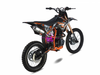 dirtbike pitbike 150 ccm KXD 613 19/16 4T - zelená (el.start)