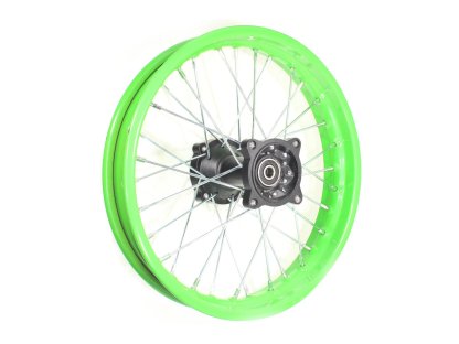 ZADNÍ KOLO RÁFEK 1,85/14'' CROSS 125 NOVÝ ZELENÝ HB