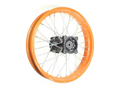 ZADNÍ KOLO RÁFEK 1,85/14'' CROSS 125 NOVÝ ORANŽOVÝ HB