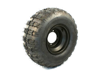 RÁFEK S PNEUMATIKOU/ KOLO ATV 8'' 18x9,5x8 4 ŠROUBY ZADNÍ HB