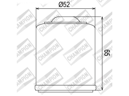 OLEJOVÝ FILTR CHAMPION COF083 APRILIA/PIAGGIO RMS PASUJE NA MODELY: APRILIA-ATLANTIC/MOJITO/SCARABEO/SPORT CITY BENELLI-ADIVA DERBI-BOULEVARD/GP1/RAMBLA GILERA-RUNNER/NEXUS/OREGON ITALJET-JET SET/TORPEDO MALAGUTI-MADISON/PHANTOM PEUGEOT-GEOPOLIS