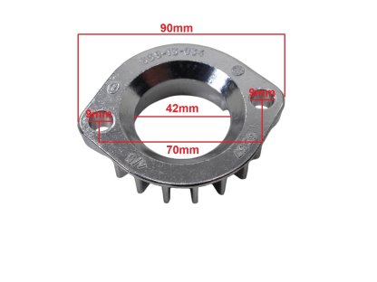 VÝFUKOVÁ PŘÍRUBA KOLENA JAWA 350 638/639/640 12V ML