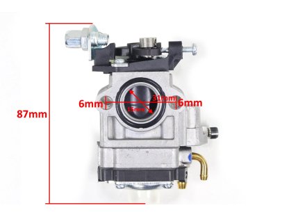 KARBURÁTOR PRO BENZÍNOVOU KŘOVINOŘEZAČKU 15mm KLAPKA ADEYTOS