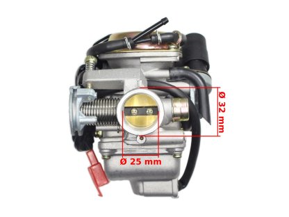 KARBURÁTOR GY6-125 SKÚTR 4T ROMET ROUTER KEEWAY KINGWAY KYMCO ZIPP BENZER RU