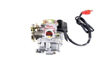 KARBURÁTOR GY6-100 SKÚTR 4T ROMET ROUTER KEEWAY KINGWAY KYMCO ZIPP BENZER RU