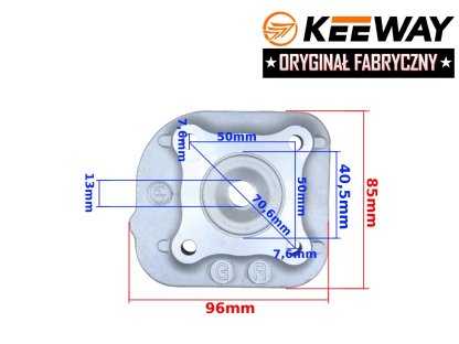 HLAVA KEEWAY 50 2T HURRICANE ORIGINÁL