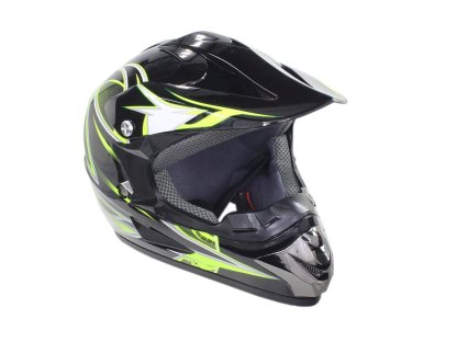 KASK HLN ENDURO ČERNO ZELENÝ L (BEZ ECE)