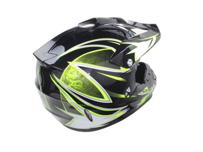 KASK HLN ENDURO ČERNO ZELENÝ L (BEZ ECE)