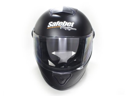 KASK SAFEBET HF-112 MATNÁ ČERNÁ L (BEZ ECE)