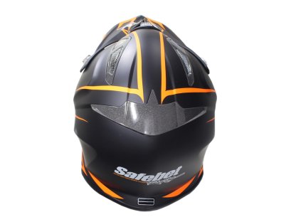 KASK SAFEBET HF-116 FLAT BLACK Q178 ORANŽOVÁ S (BEZ ECE)