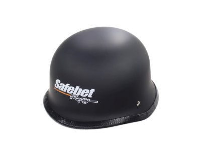 KASK SAFEBET HF-208 MATNÁ ČERNÁ S