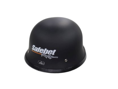 KASK SAFEBET HF-208 MATNÁ ČERNÁ S