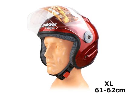 KASK SAFEBET HF-210 BURGUNDY XL (BEZ ECE)