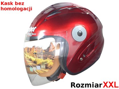 KASK SAFEBET HF-210 BURGUNDY XXL (BEZ ECE)