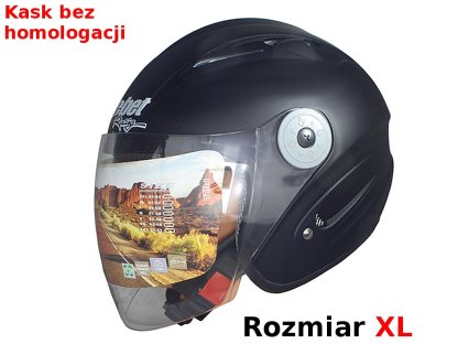 KASK SAFEBET HF-210 FLAT BLACK XL (BEZ ECE)