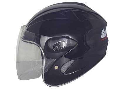 KASK SAFEBET HF-226 BLACK MALÝ S (BEZ ECE)