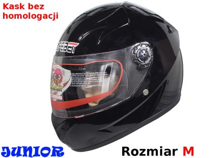 KASK SAFEBET HF-909 ČERNÝ MALÝ M (BEZ ECE)