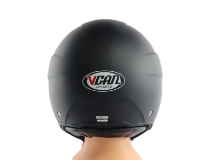 KASK VCAN H595 MATNÁ ČERNÁ L