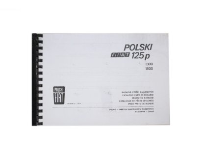 KATALOG NÁHRADNÍCH DÍLŮ POLSKI FIAT 125p