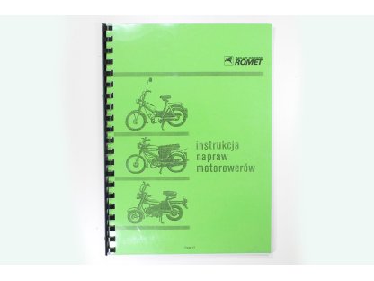 KATALOG NÁVOD K OPRAVĚ ROMET KOMAR MOTORYNKA OGAR