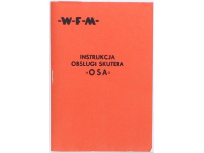 KATALOG NÁVOD K OBSLUZE WFM OSA