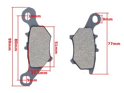 BRZDOVÉ DESTIČKY YAMAHA CV 50 A/R JOG YL FM