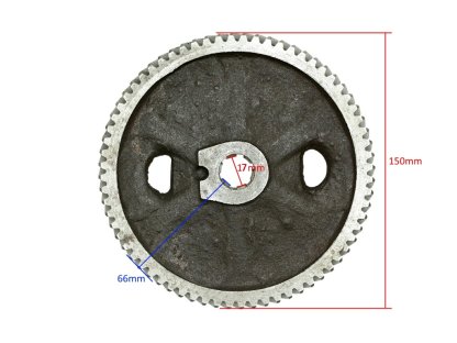 VELKÉ TALÍŘOVÉ KOLO SPOJKY MZ ES175/2 ES250/2 TS250 TS250/1 ETZ250 ETZ251 ETZ301 ML