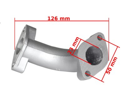 KARBURÁTOROVÝ NÁSTAVEC ATV TZ MOTOR HORIZONTÁLNÍ S OZNAČENÍM 139FMB, 147FMD, 152FMH, 154FMI VYSKYTUJÍCÍ SE V ATV ČÍNSKÉ ČTYŘKOLKY, MOPEDY STREET, CROSS, CHOPPER