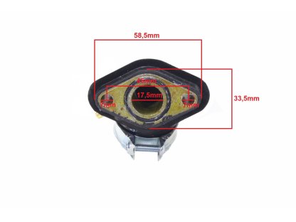 KARBURÁTOROVÝ NÁSTAVEC GY6-50 SKÚTR 4T POWER FORCE