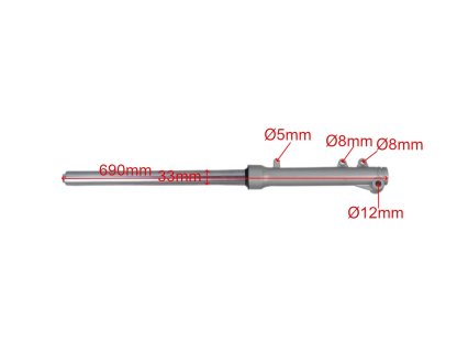 LEVÁ PŘEDNÍ CROSS KOLO 14-12'' HB