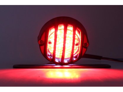 LAMPA ZADNÍ FTC-3021 LED KRYT ČERVENÝ