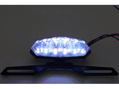 LED ZADNÍ SVĚTLO S DRŽÁKEM SPZ HB