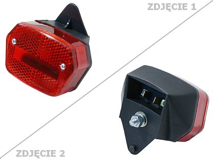 LAMPA ZADNÍ ROMET 6V 5W TRUBKA