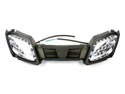 PŘEDNÍ SVĚTLA ATV 125 LED LEVÁ / PRAVÁ KOMPLET S PLASTEM FUXIN WB