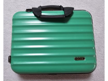 malý kufřík, obal na tablet - zelená