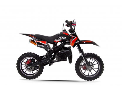 minicross  KXD 701A 49cc 10/10 - červená