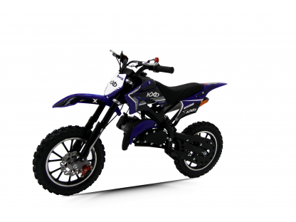 minicross  KXD 701A 49cc 10/10 - modrá