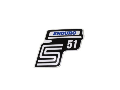 NÁLEPKA SIMSON S51 ENDURO MODRÁ