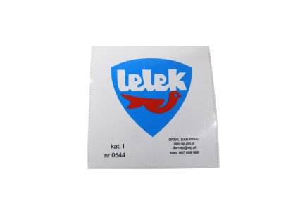 SAMOLEPKA WSK LELEK 85x95mm KAT I 0544