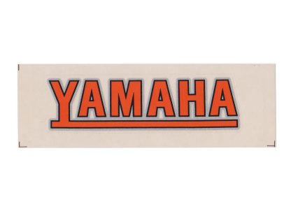 SAMOLEPKA YAMAHA ORANŽOVÁ 0956 130x40mm KAT-E