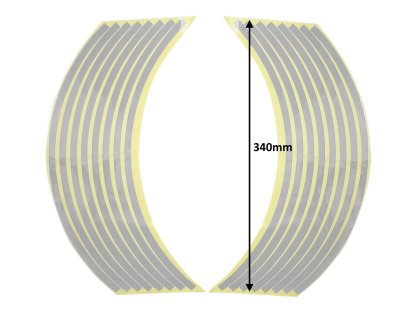 REFLEXNÍ SAMOLEPKY NA RÁFKY KOL STŘÍBRNÉ OXF-43621 KPL.OX