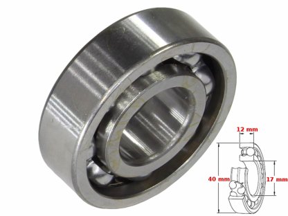 LOŽISKO 6203 KULIČKOVÉ STD 17x40x12